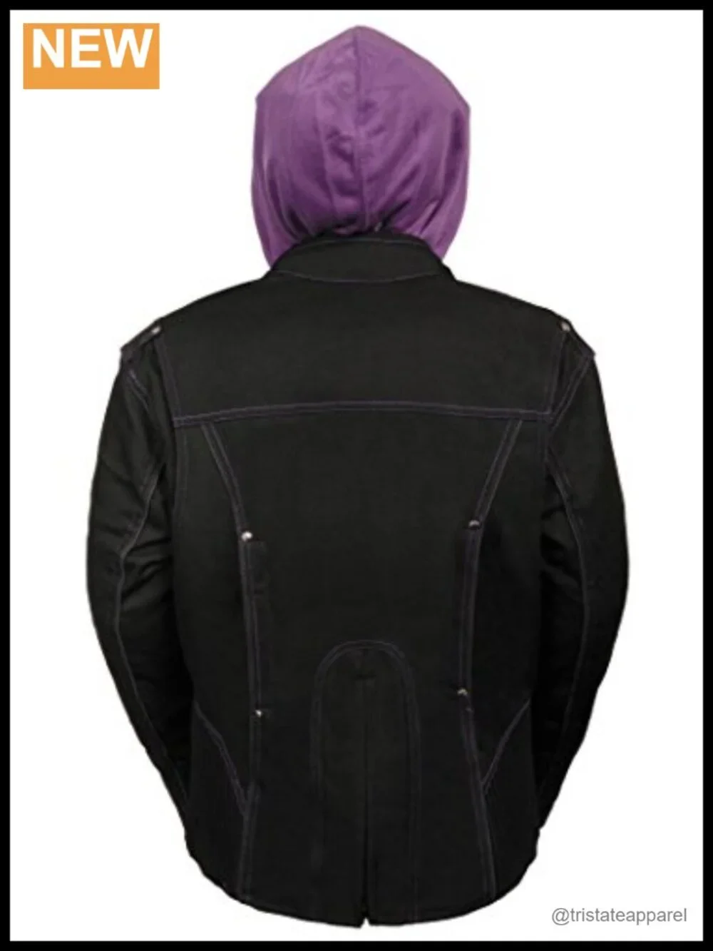 NexGen Women's Nylon Twill Fleece Jacket 3/4 Zip Out Liner Reflective